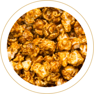 caramel with pecans popcorn