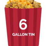 6 Gallon Popcorn Tin